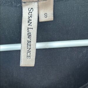 Susan Lawrence Classic Black Blouse